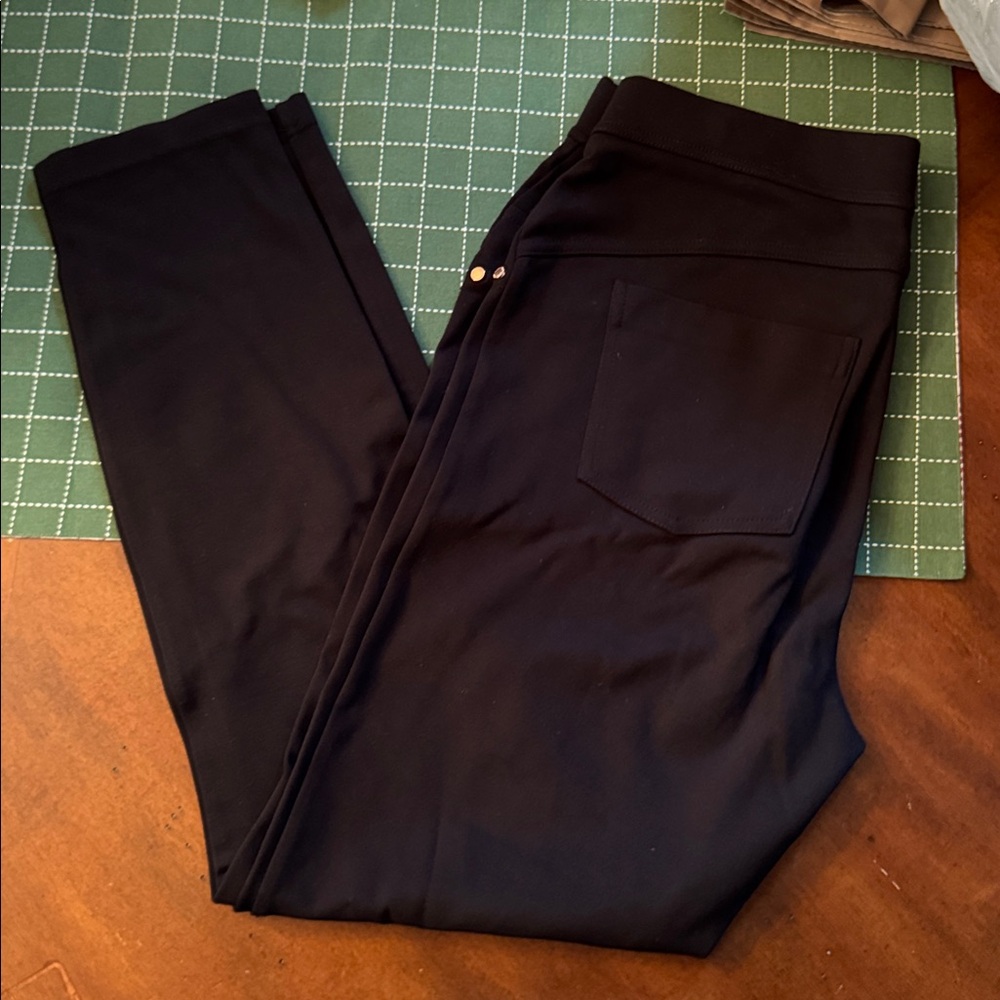Ivanka Trump Black Stretch Pants Size Medium